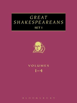 cover image of Great Shakespeareans Set I